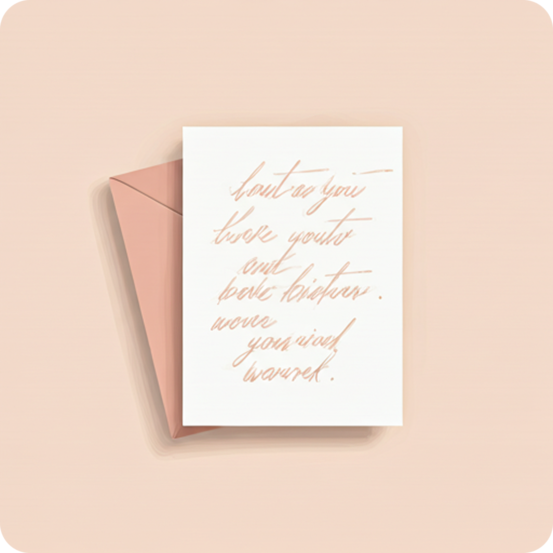 Leave a note example